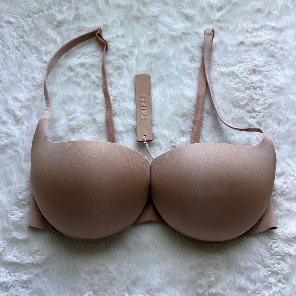 SKIMS Women's Ultimate Push-Up Balconette Bra Clay Size 32C BA-BAL-5486W NWT
